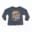 Innikki Plan - Burger Youth Unisex Sweatshirt in Navy Color